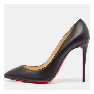 Christian Louboutin Black Leather Eloise Pumps Size