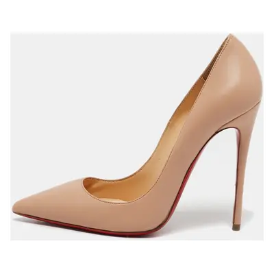 Christian Louboutin Beige Leather So Kate Pumps Size