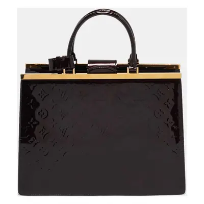 Louis Vuitton Amarante Monogram Vernis Deesse GM Bag