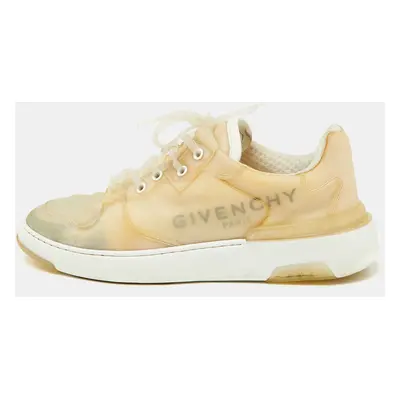 Givenchy Beige PVC Low Top Sneakers Size