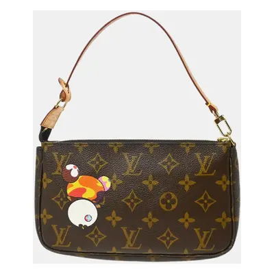 Louis Vuitton Brown Monogram Canvas Panda Pochette Accessoires Handbag