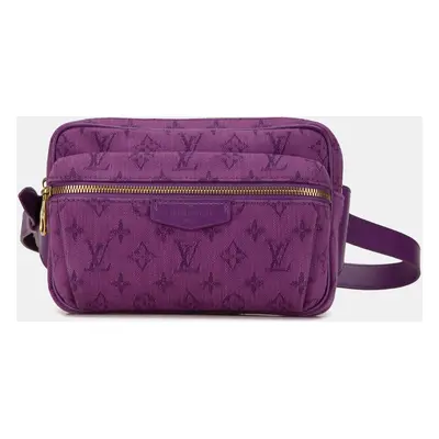 Louis Vuitton Purple Monogram Denim Outdoor Bumbag