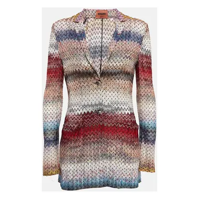 Missoni Multicolor Chevron Knit Long Shirt