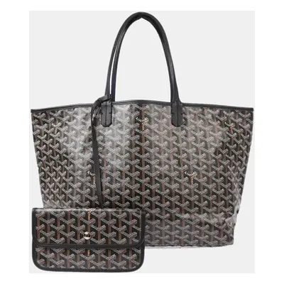 Goyard Black St. Louis PM Tote Handbag