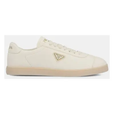 Prada Avorio Triangle Logo Plaque Low Top Sneakers Men’s UK