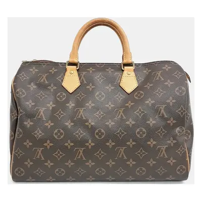 Louis Vuitton Brown PVC Speedy bag