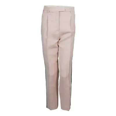 Emilio Pucci Pink Contrast Side Panel Detail Trousers