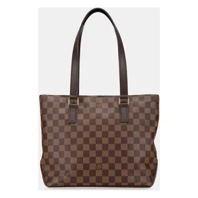 Louis Vuitton Brown Damier Ebene Cabas Piano