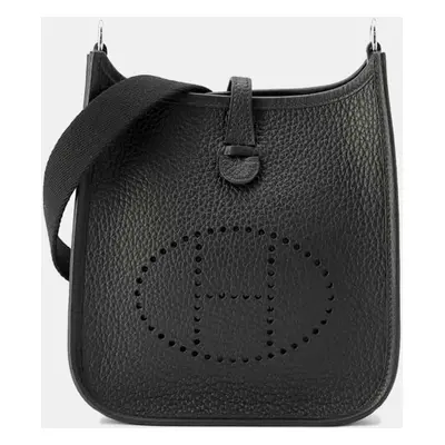 Hermes Evelyne Black Taurillon Clemence Size Tpm