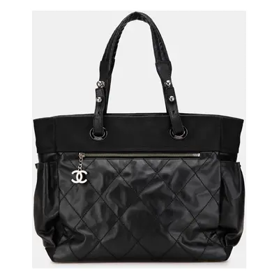 Chanel Black Large Paris Biarritz Tote