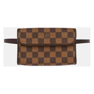 Louis Vuitton Damier Ebene Canvas Pochette Florentine Bum Bag