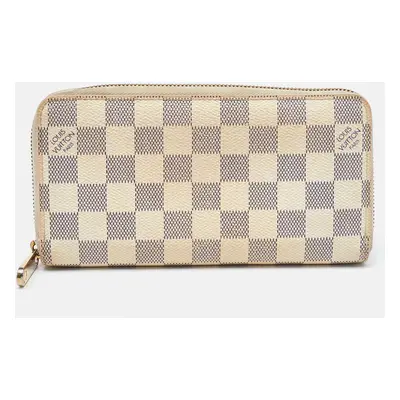 Louis Vuitton Damier Azur Canvas Zippy Wallet