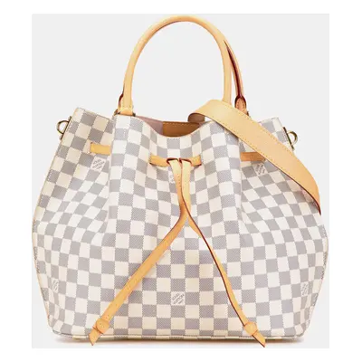 Louis Vuitton White Damier Azur Girolata Bag