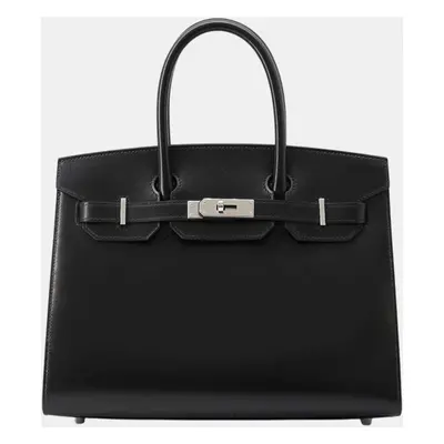 Hermes Birkin Sellier Black Box Calf Leather Size