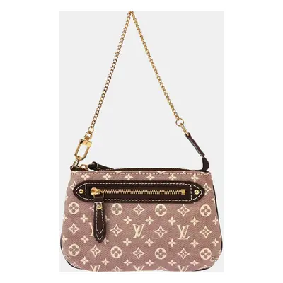 Louis Vuitton Sepia/Red Idylle Mini Pochette Accessoires Handbag