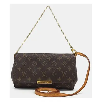 Louis Vuitton Brown PVC Monogram Favorite MM bag