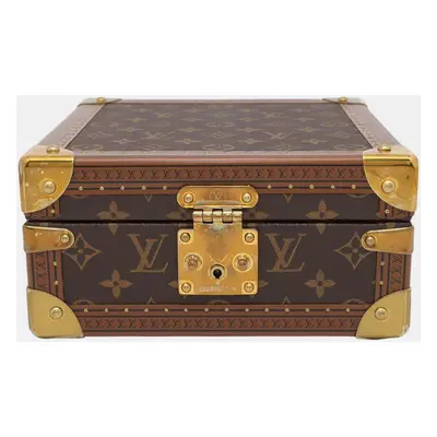 Louis Vuitton Green Monogram Jewelry Coffret Bag