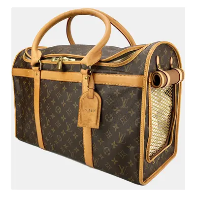 Louis Vuitton Monogram Sac Chien Pet Carrier