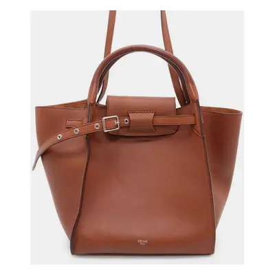 Celine Brown Leather Big Bag