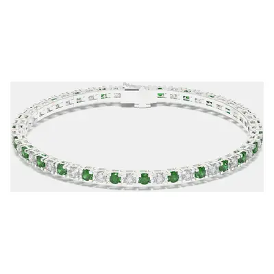 925 Sterling Silver Tennis Color & Lab Grown Diamond Bracelet