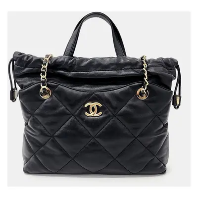 Chanel Black Leather tote bag