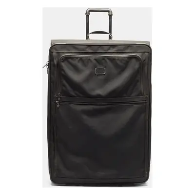 TUMI Black Nylon Wheeled Alpha Extended Trip Luggage