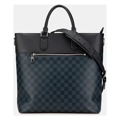 Louis Vuitton Blue Damier Cobalt Newport Tote Bag