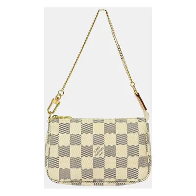 Louis Vuitton Damier Azur Mini Pochette Accessoires Handbag