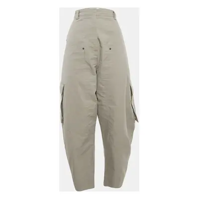 Loewe Grey Gabardine Cargo Pants