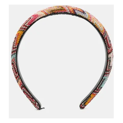 Missoni Multicolor Chevron Crochet Hairband