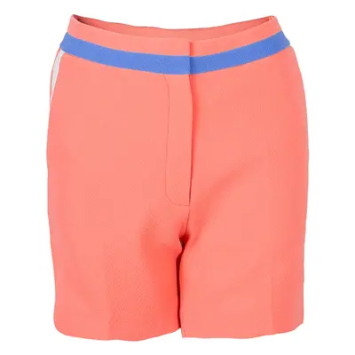 Roksanda Ilincic Neon Orange Wool Shorts