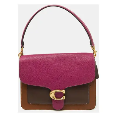 Coach Multicolor Leather Tabby Flap Shoulder Bag