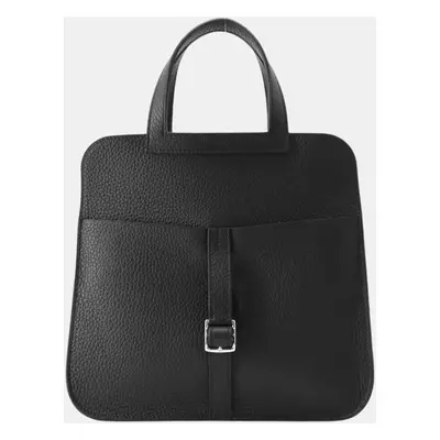 Hermes Halzan Black Taurillon Clemence Size