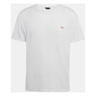 Emporio Armani Underwear White Cotton Jersey T-Shirt