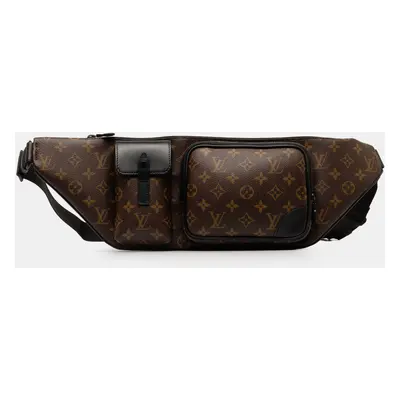 Louis Vuitton Brown Monogram Canvas Macassar Christopher Bumbag