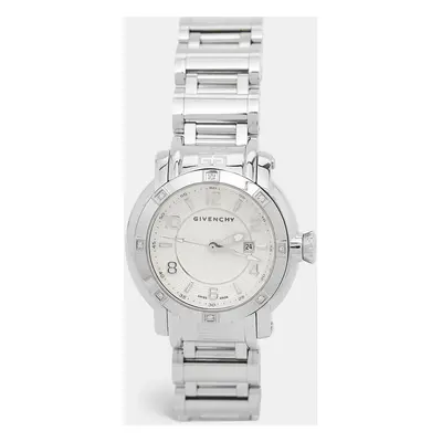 Givenchy White Stainless Steel Diamond GV.5202L Women's Wristwatch