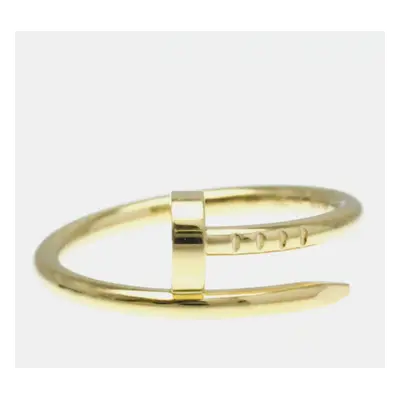 Cartier 18K Yellow Gold Juste Un Clou Band Ring EU