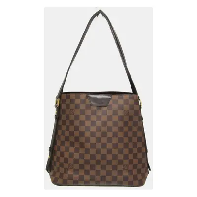 Louis Vuitton Damier Ebene Canvas Cabas Rivington Shoulder Bag