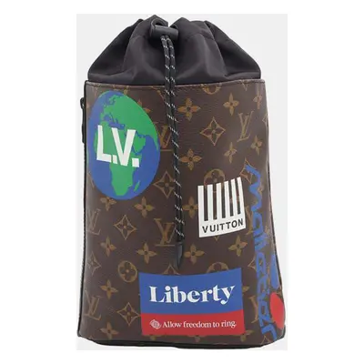 Louis Vuitton Marronm Monogram Limited Edition Chalk Sling Bag