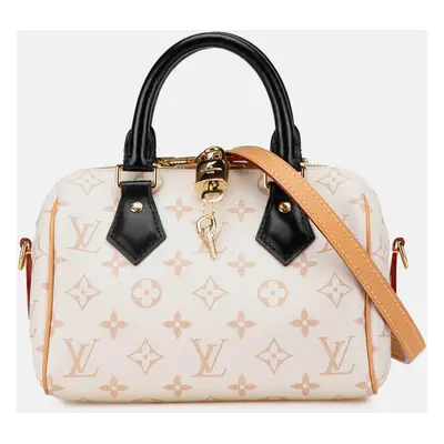 Louis Vuitton Brown Monogram Dune Speedy Bandouliere Bag