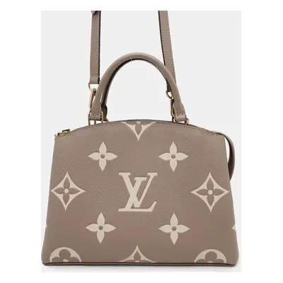 Louis Vuitton Bicolor Monogram Empreinte Leather Petit Palais PM Bag