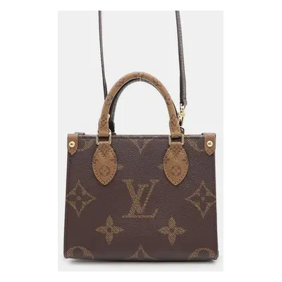 Louis Vuitton Brown Monogram Reverse Canvas Onthego BB Bag