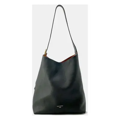 Louis Vuitton Black Leather Lowkey MM Hobo Bag