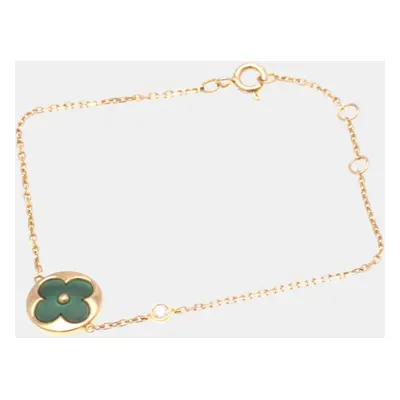 Louis Vuitton 18K Rose Gold Sun Blossom BB Charm Bracelet