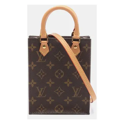 Louis Vuitton Sac Plat Petit Tote And Shoulder Bag