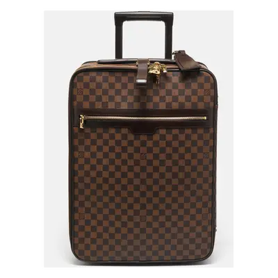 Louis Vuitton Damier Ebene Canvas Business Pegase Luggage