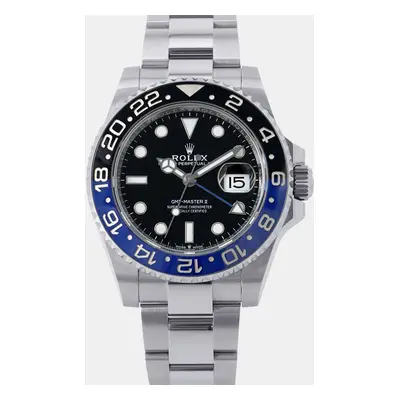 Rolex Black Stainless Steel GMT-Master II 126710BLNR Automatic Men's Wristwatch