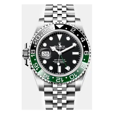 Rolex Black Stainless Steel GMT Master II VTNR Automatic Men's Wristwatch mm