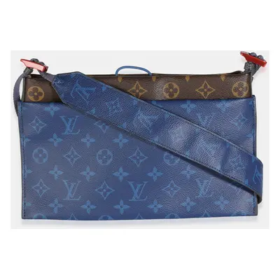 Louis Vuitton Pacific Blue Monogram Canvas Small Outdoor Pouch