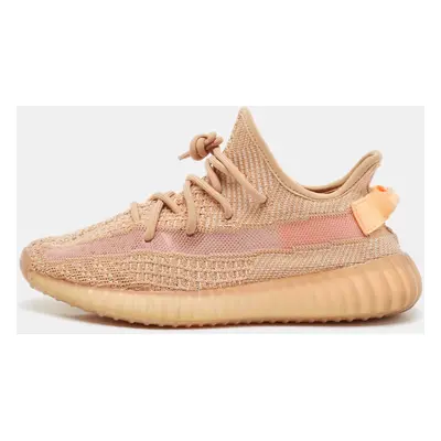 Yeezy x Adidas Peach Knit Fabric Boost V2 Clay Sneakers Size 1/3